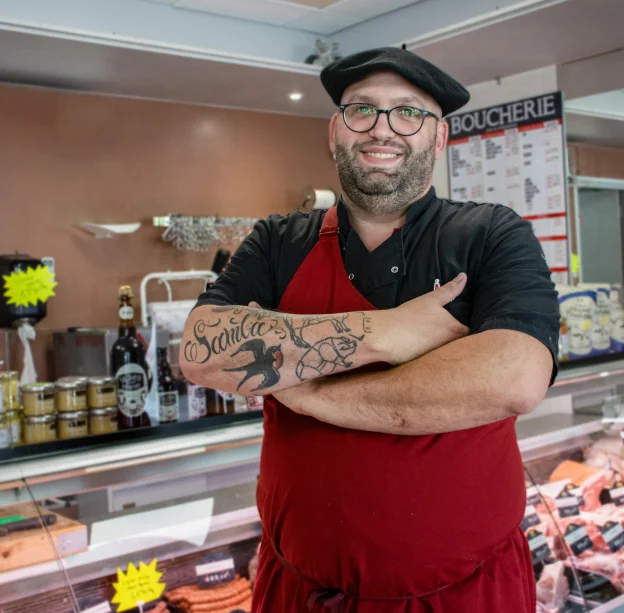 boucherie à Saint-Jean-Le-Blanc près d'Orléans dans le Loiret 45